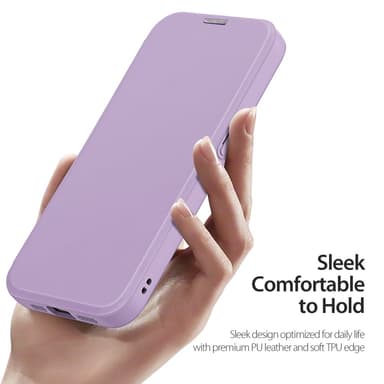 DUX DUCIS iPhone 16e Skin X Pro Flip Cover - Lilla