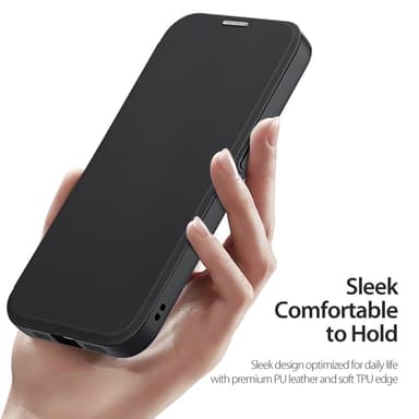 DUX DUCIS iPhone 16e Skin X Pro Flip Cover - Sort