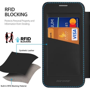DUX DUCIS iPhone 16e Skin X Pro Flip Cover - Sort