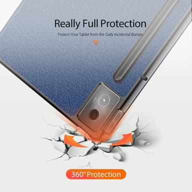 DUX DUCIS Lenovo Idea Tab Pro DOMO Series Cover - Blå