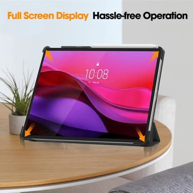 SKALO Lenovo Yoga Tab Plus Trifold Cover - Sort