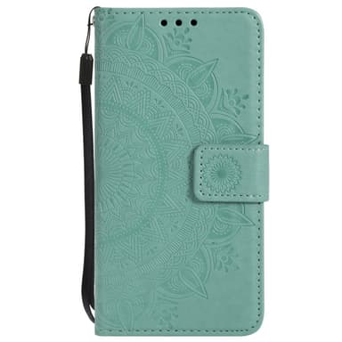 SKALO iPhone 16e Mandala Flip Cover - Turkis