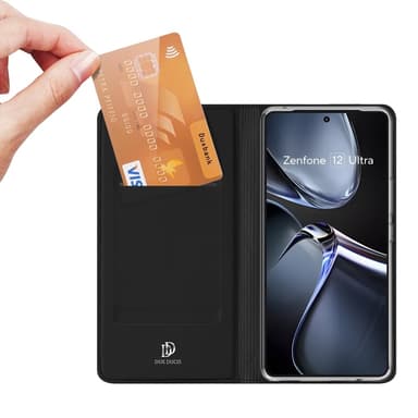 DUX DUCIS Asus Zenfone 12 Ultra 5G Skin Pro Series Flip Cover - Sort