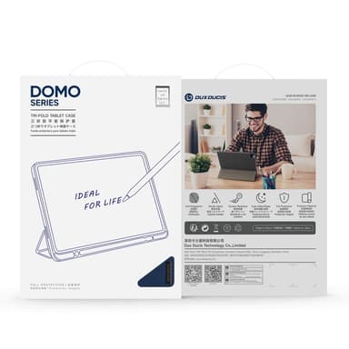 DUX DUCIS Lenovo Idea Tab Pro DOMO Series Cover - Blå