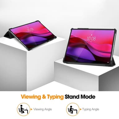 SKALO Lenovo Yoga Tab Plus Trifold Cover - Sort
