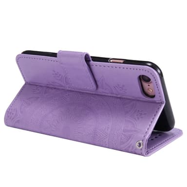 SKALO iPhone 16e Mandala Flip Cover - Lilla
