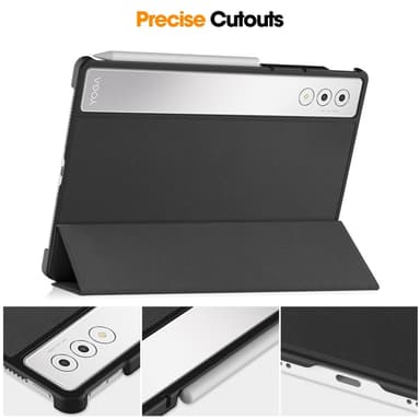 SKALO Lenovo Yoga Tab Plus Trifold Cover - Sort