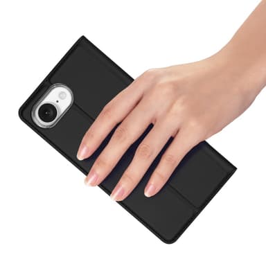 DUX DUCIS iPhone 16e Skin Pro Series Flip Cover - Sort