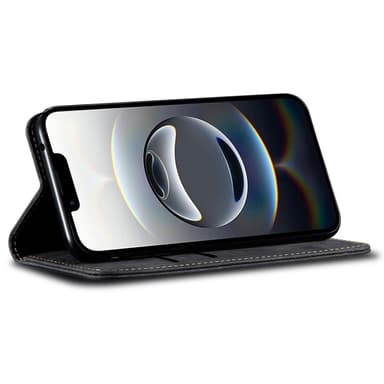 SKALO iPhone 16e Jeans Flip Cover - Sort