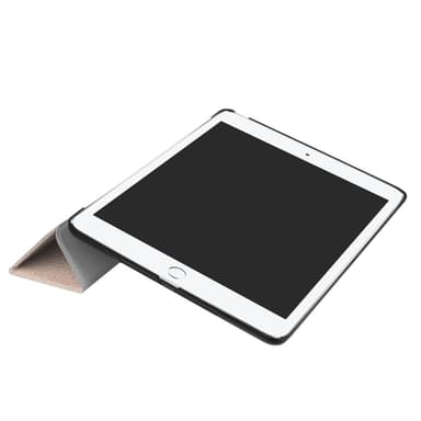 Til iPad 9.7 (2018)/9.7 (2017) Trifoldet etui - Rose Gold