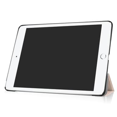 Til iPad 9.7 (2018)/9.7 (2017) Trifoldet etui - Rose Gold