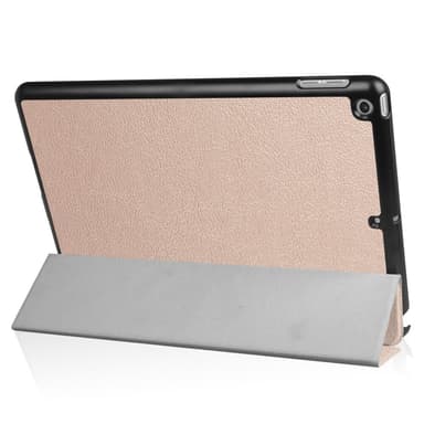 Til iPad 9.7 (2018)/9.7 (2017) Trifoldet etui - Rose Gold