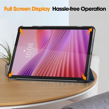 SKALO Lenovo Tab 10.1"" Trifold Cover - Mørkeblå