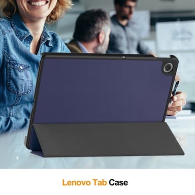 SKALO Lenovo Tab 10.1"" Trifold Cover - Mørkeblå