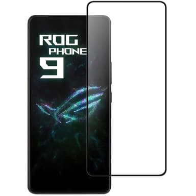 2-PAK SKALO Asus ROG Phone 9 5G FULL-FIT Hærdet Glas Skærmbeskyttelse - Sort