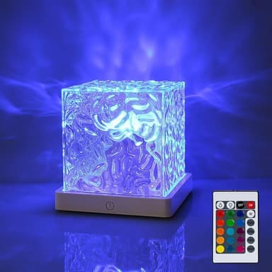 RGB-bordlampe med fjernbetjening