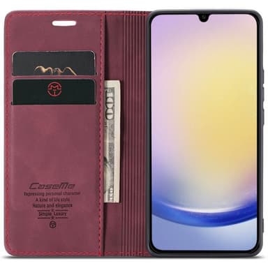 CaseMe mobilcover 013 Samsung Galaxy A36 5G - Bordeaux