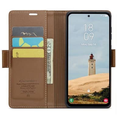 CaseMe mobilcover 023 Samsung Galaxy A36 5G - Brun