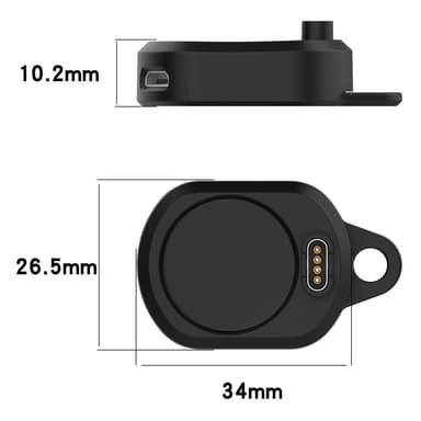 Til Garmin Forerunner 265 265S 965 Fenix 5 6 7 Opladningsbase Port Opladningsstation