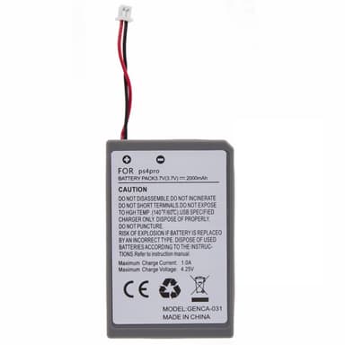 Batteri til Sony Playstation 4 / 4 Pro 3.7V 2000mAh