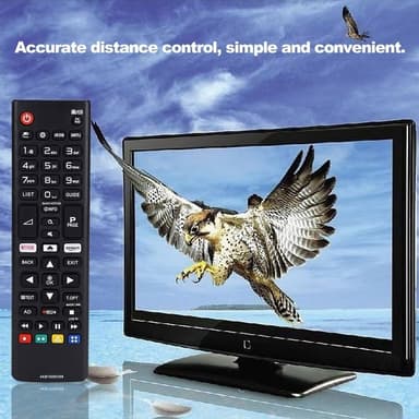 TV fjernbetjening Erstatning til AKB75095308 LG TV