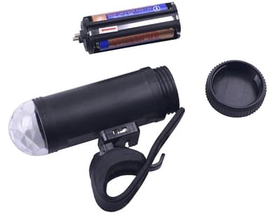 Cykellygte med Disco effekt