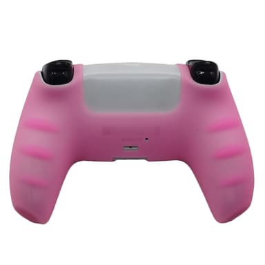 Til Sony PlayStation 5 PS5 Silikonetui Anti-Slip Protection - Lyserød