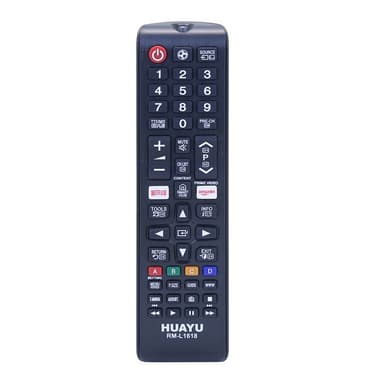 HUAYU TV fjernbetjening Erstatning til RM-L1618 Samsung LCD TV
