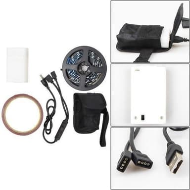Xiaomi M365 Scooter Højlyst LED-strimlys Farverigt lysreb