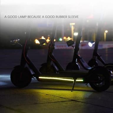 Xiaomi M365 Scooter Højlyst LED-strimlys Farverigt lysreb