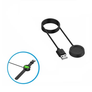 Xiaomi Huami Amazfit GTR 42mm 1909/GTR 47mm 1901 1m USB-opladningskabelholder - sort