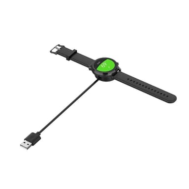 Xiaomi Huami Amazfit GTR 42mm 1909/GTR 47mm 1901 1m USB-opladningskabelholder - sort