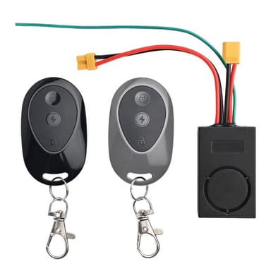 Tyverialarmsystem til Xiaomi 1S / M365 / M365 Pro + fjernbetjening
