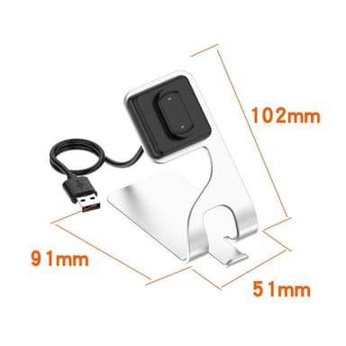 Til Amazfit T-Rex Ultra A2142 USB-kabel opladningsdockingoplader