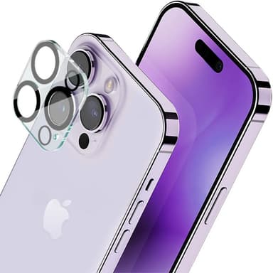 IMAK Til iPhone 15 Pro / 15 Pro Max Integreret Kamerlinsefilm Hærdet Glas
