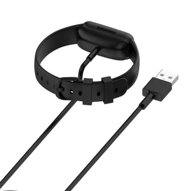 Til Fitbit Inspire 3 Smart Watch USB 1m opladningskabel