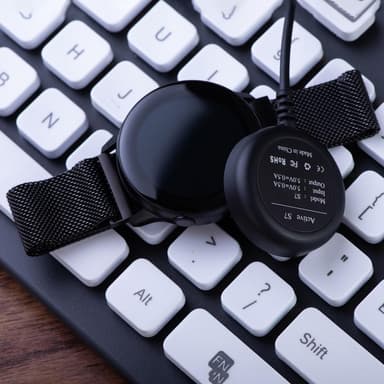 Samsung Galaxy Watch5 44mm 40mm Pro 45mm USB Opladningskabelholder 1m
