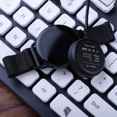 Samsung Galaxy Watch5 44mm 40mm Pro 45mm USB Opladningskabelholder 1m