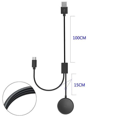 Samsung Galaxy Watch 5 40 mm 44 mm/Ur 5 Pro 45 mm 2in1 oplader