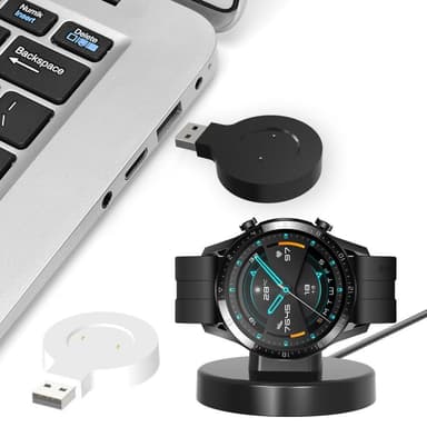 Til Honor Watch GS 3i USB-ureoplader Opladningsdockingstation
