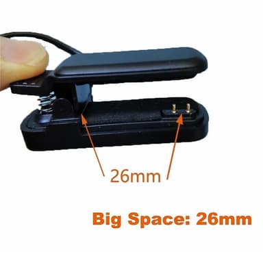 Universal Smart Watch ladekabel 2-benet ladekabel - 3 mm
