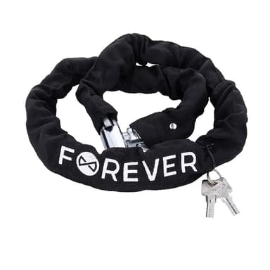 Forever Outdoor cykelkædelås med nøgler CHL-110