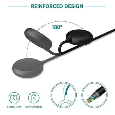 Smart ur-oplader til Google Pixel Watch, magnetisk opladningsdock