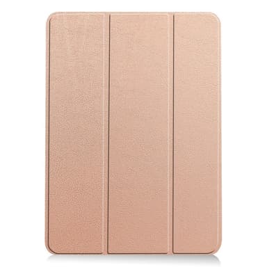Til iPad Air 13 (2024) Etui Tre-fold Stativ Tablet Cover - RoseGold