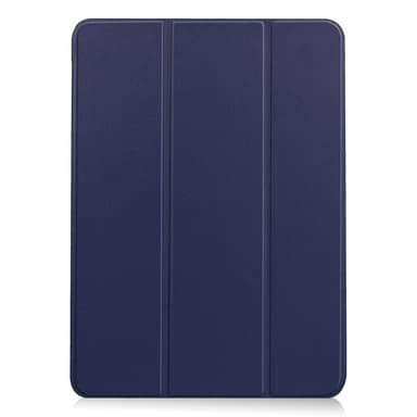 Til iPad Air 13 (2024) Etui Tre-fold Stativ Tablet Cover - Blå