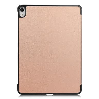 Til iPad Air 13 (2024) Etui Tre-fold Stativ Tablet Cover - RoseGold