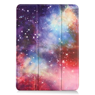 Til iPad Air 11 (2024) Etui Tre-fold Stativ Tablet Cover - Galaxy
