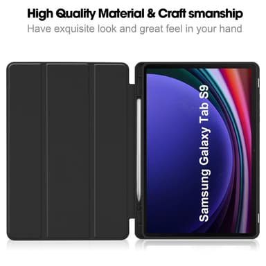 Slim Fit Cover Cover til Samsung Galaxy Tab S9 Sleep-Wake Up