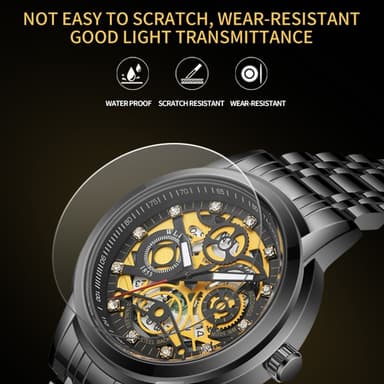 Herrearmbåndsur Armbåndsur WLISTH S518 Quartz Sølv