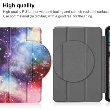 Tabletstativ Slim Fit Cover til Nokia T20 - Nebula